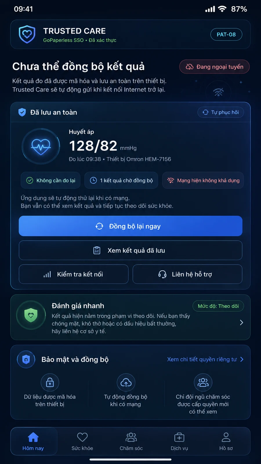 Khám phá thiết bị
