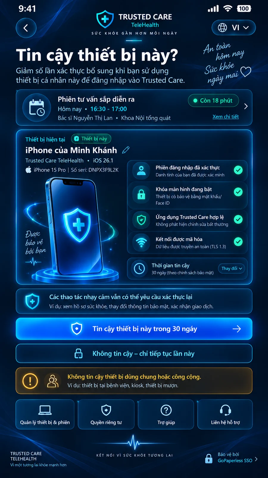 Kiểm tra sẵn sàng